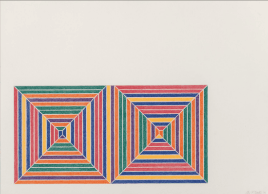 Frank Stella Lithograph, Les Indes Galantes IV, 1973