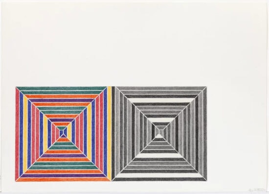 Frank Stella Lithograph, Les Indes Galantes V, 1973