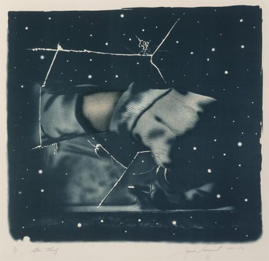 James Rosenquist Lithograph, Star Thief, 1978-1986