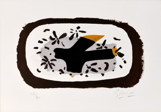 Georges Braque, L’Oiseau d’Octobre (October Bird), 1962