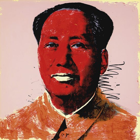Andy Warhol Screen Print, Mao 96, 1972