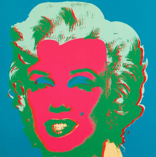 Andy Warhol Screenprint, Marilyn Monroe (Marilyn), 1967 FS 30