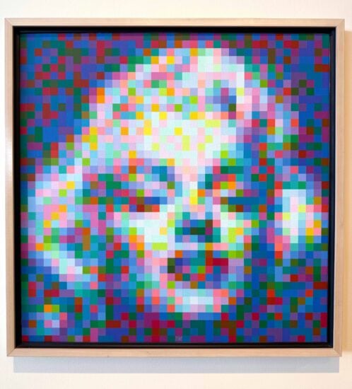 Yvaral Acrylic, Marilyn Numerisee, 1991