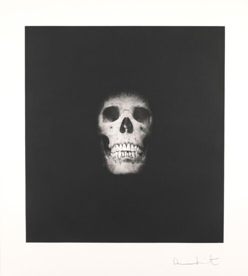 Damien Hirst Etching, Memento 8, 2008