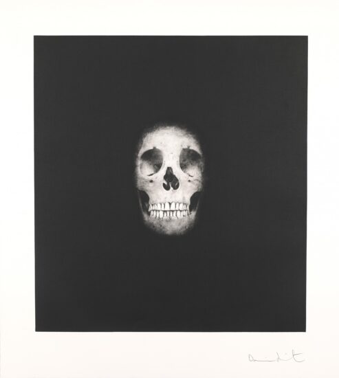 Damien Hirst Etching, Memento 9, 2008