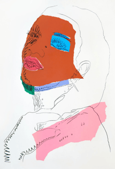 Andy Warhol Screen Print, Ladies and Gentlemen, 1975