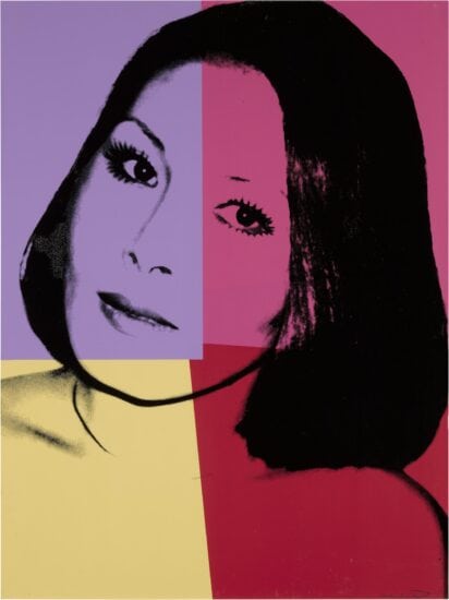 Andy Warhol Screen Print, Sachiko, 1977