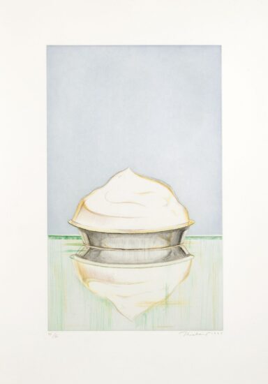 Wayne Thiebaud Etching and Aquatint, Meringue, 1995