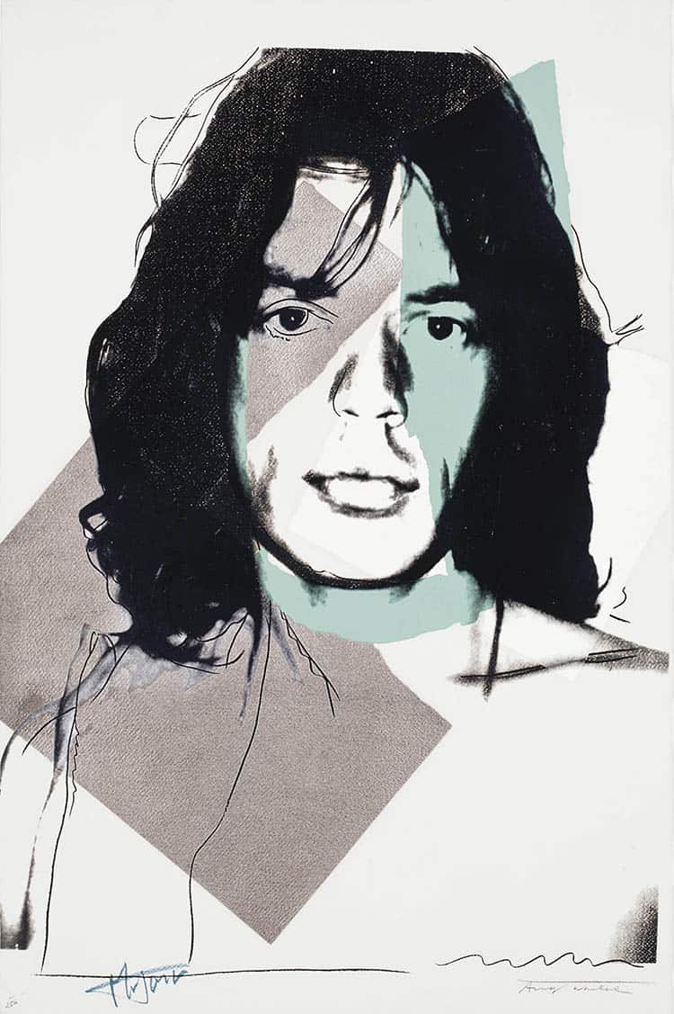 Andy Warhol’s Mick Jagger 138, 1975
