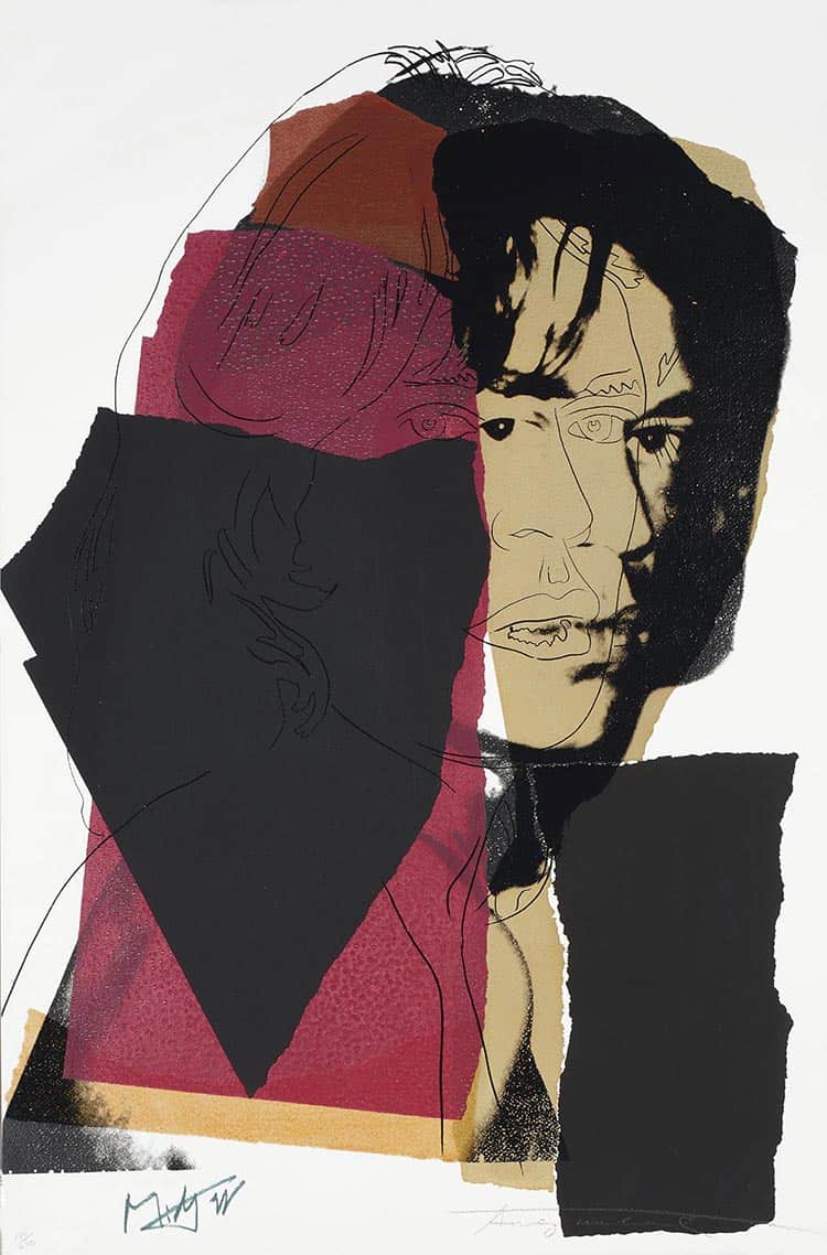 Andy Warhol Mick Jagger 139, 1975