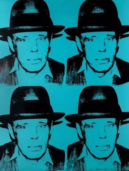 Andy Warhol Screen Print, Joseph Beuys, 1980-83