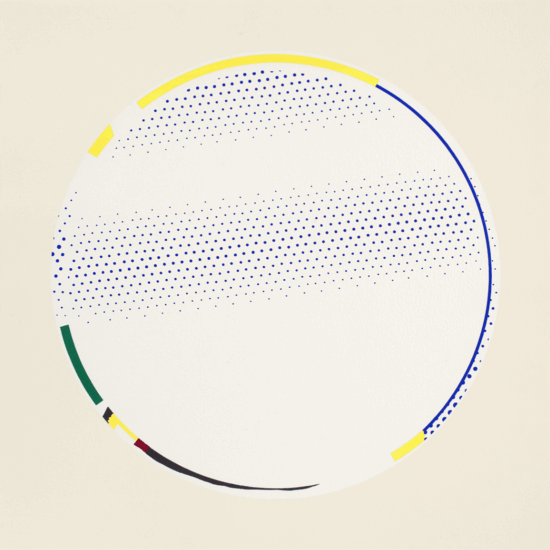 Roy Lichtenstein Screen Print, Mirror #2, 1972