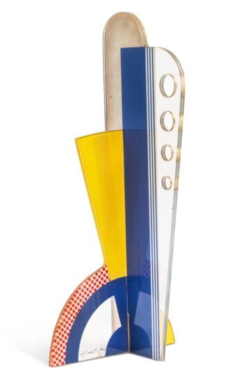 Roy Lichtenstein Screen Print, Modern Sculpture with Apertures, 1967