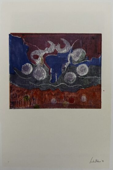 Helen Frankenthaler Monoprint, Monoprint I-Grove, 1991
