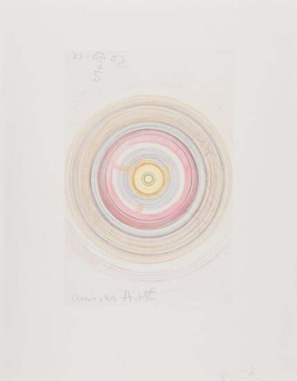 Damien Hirst Etching, My Way, 2002