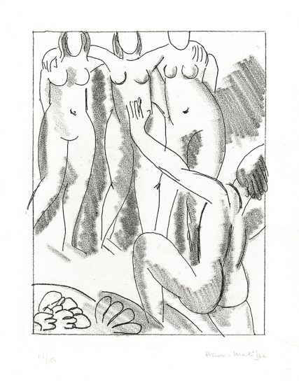 Henri Matisse Etching, Nausicaa from Ulysses, 1935