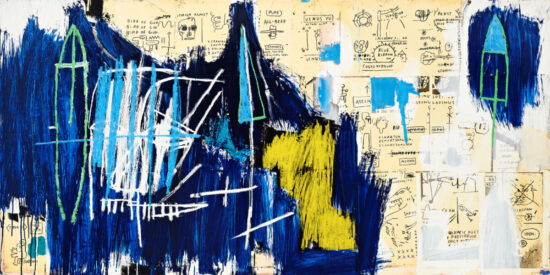 Jean-Michel Basquiat Screen Print, Odours of Punt, 1983/2024