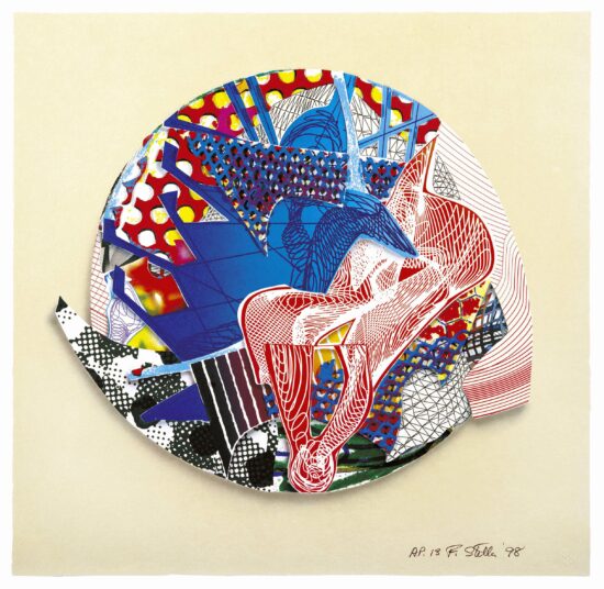 Frank Stella Lithograph, Roncador, from Imaginary Places Series, 1998