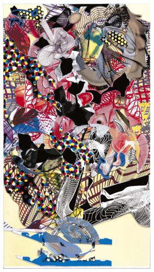Frank Stella Screen Print, Stranz, from Imaginary Places Series, 1998