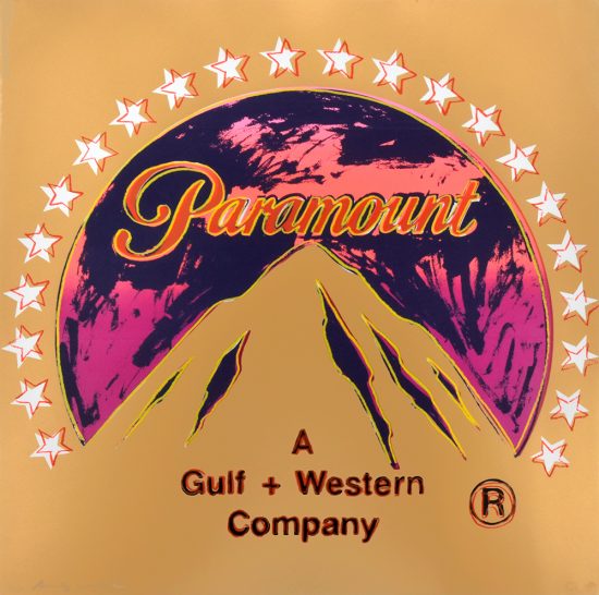 Andy Warhol Screen Print, Paramount, from the Ad Series, Unique Trial Proof