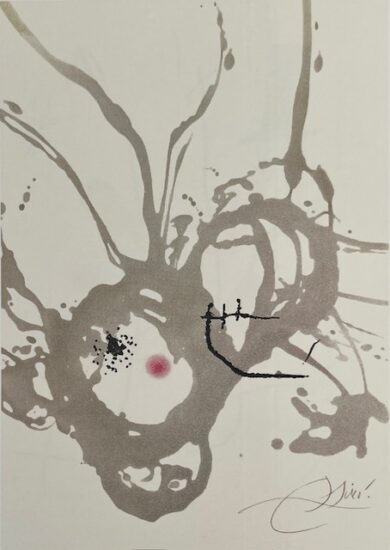 Joan Miró Etching and Aquatint, Passage de L’Égyptienne XXIV (The Egyptian Woman Passes XXIV), 1985
