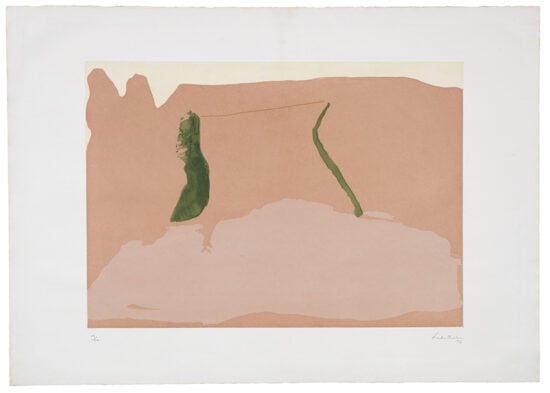 Helen Frankenthaler Etching and Aquatint, Passeggiata Romana, 1973