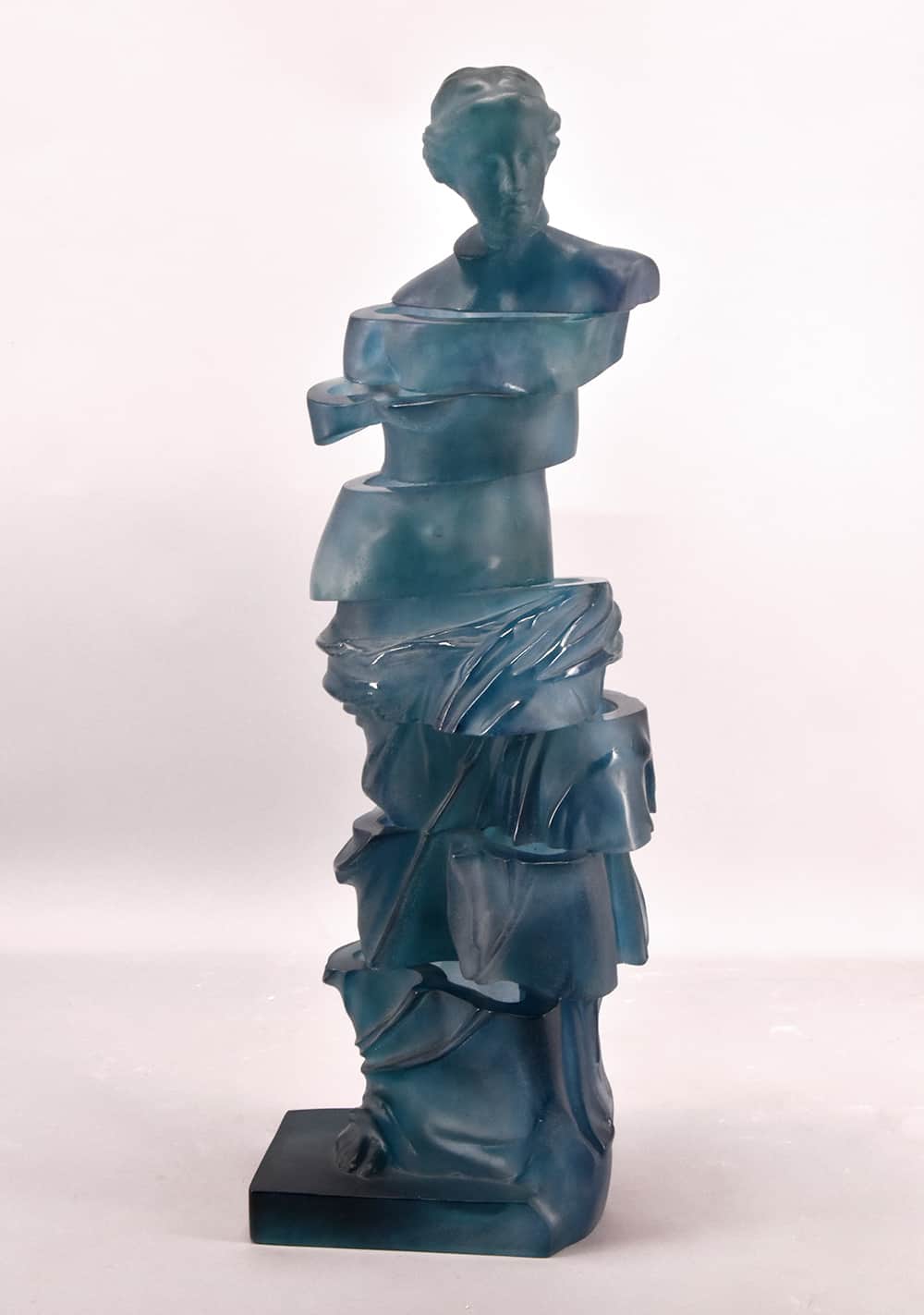 Arman, Pâte de Vere Figure (Venus de Milo) Entitled Tranchlucide