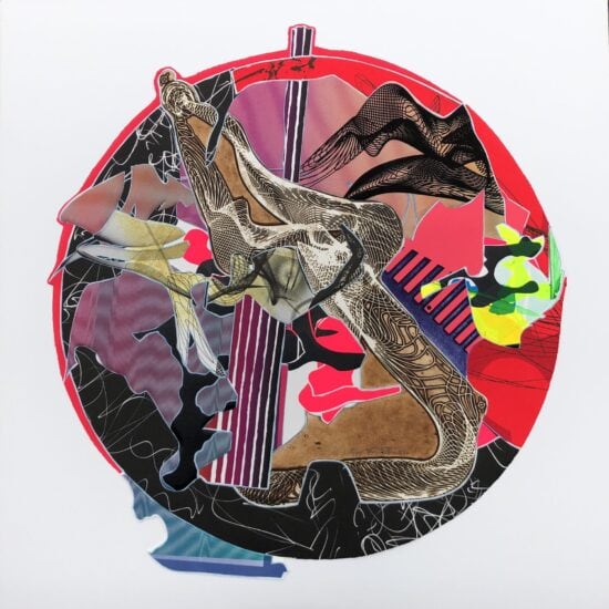 Frank Stella Lithograph, Sanor, from Imaginary Places Series, 1996