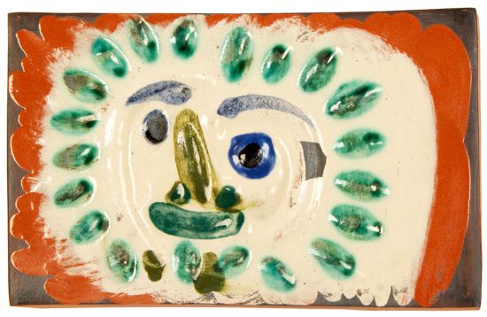 Pablo Picasso Ceramic, Petit Soleil (Little Sun), 1968-69