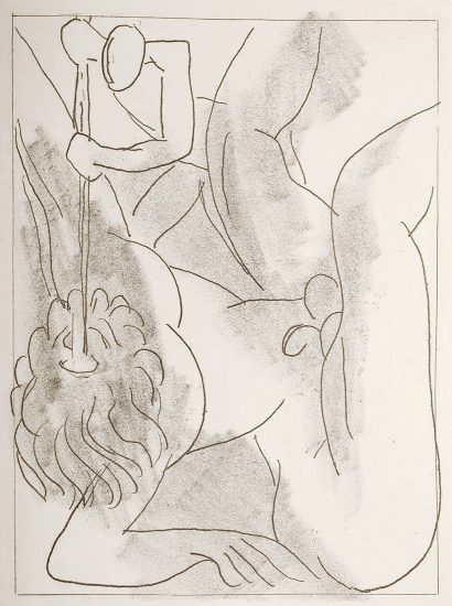 Henri Matisse Etching, Polyphème from Ulysses, 1935