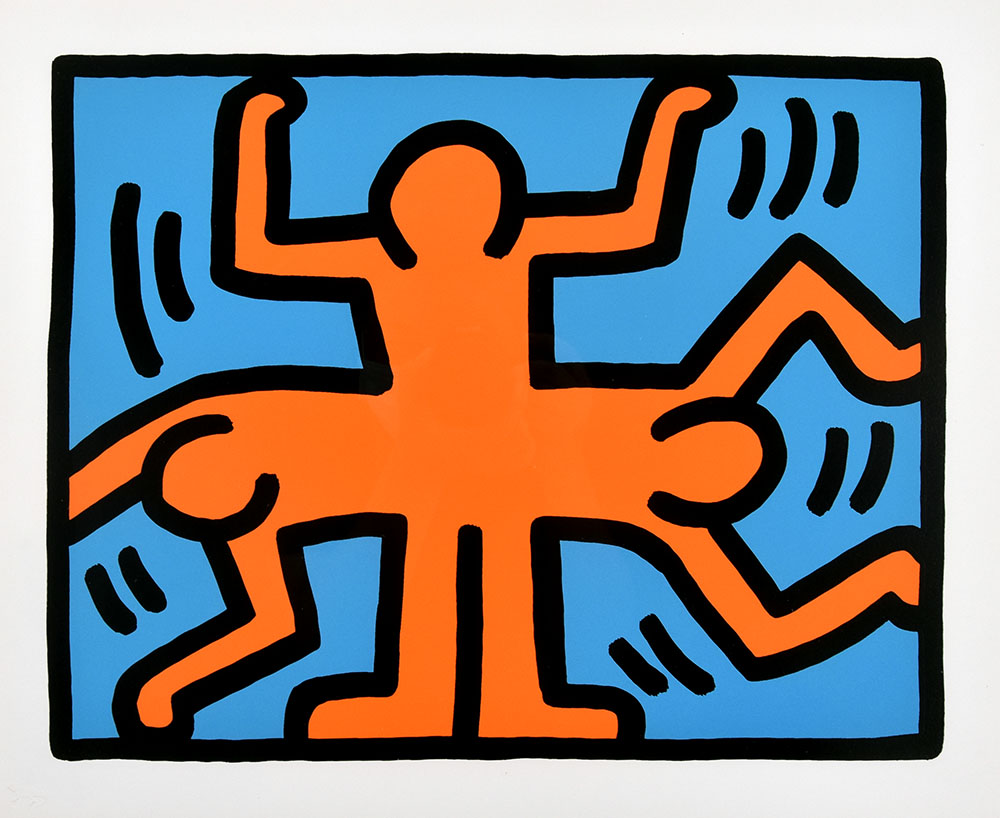 Keith Haring Pop Shop VI (Plate 4), 1989 (image 1)