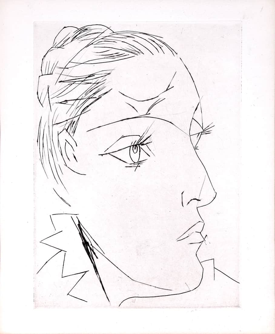Pablo Picasso Portrait De Dora Maar Au Chignon.II, 1936