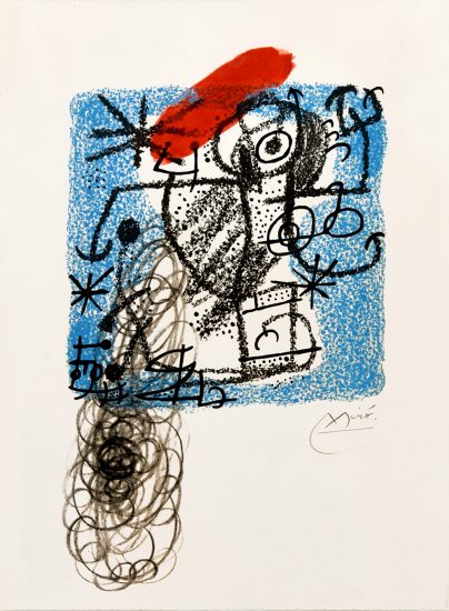 Joan Miró Lithograph, Print, Les Essències de la Terra (The Essences of the Land), 1968