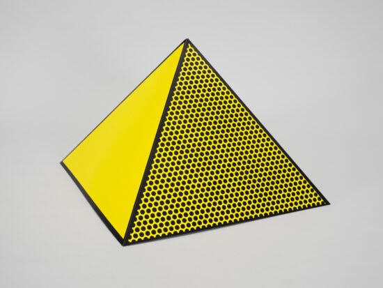 Roy Lichtenstein Screen Print, Pyramid, 1968