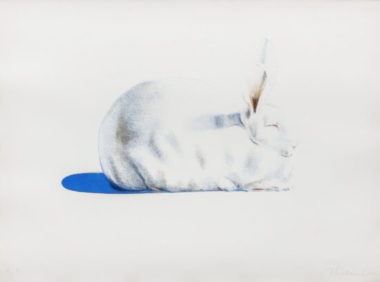 Wayne Thiebaud Lithograph, Rabbit, from Seven Still Lifes and a Rabbit, 1971