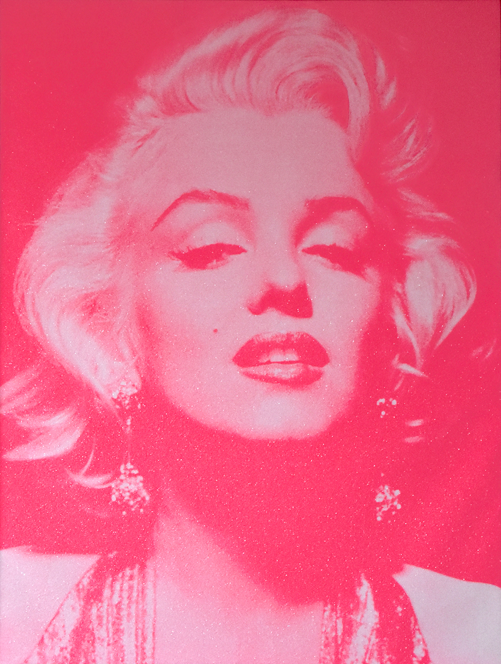 Russell Young, Reach out and Touch Faith, Marilyn Monroe Portrait, 2009 (image 1)