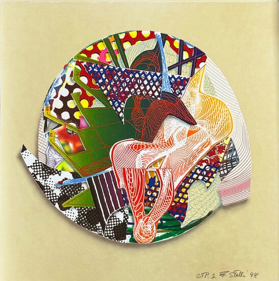 Frank Stella Lithograph, Roncador, from Imaginary Places Series, 1998