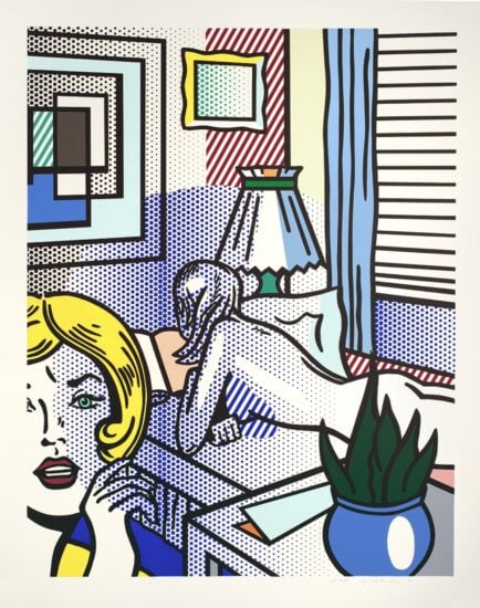 Roy Lichtenstein Relief, Roommates, 1994