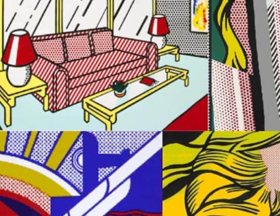Roy Lichtenstein's Techniques: Spots and Stripes