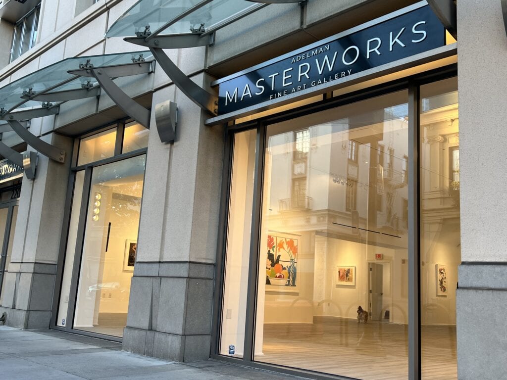 Palo Alto fine art gallery, Masterworks Fine Art at 220 Hamilton Ave. Palo Alto, California 94601