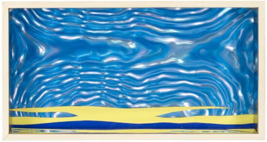 Roy Lichtenstein Screen Print, Seascape II, 1965