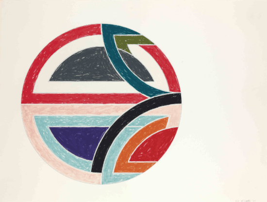 Frank Stella Lithograph, Sinjerli Variation Ia, 1977
