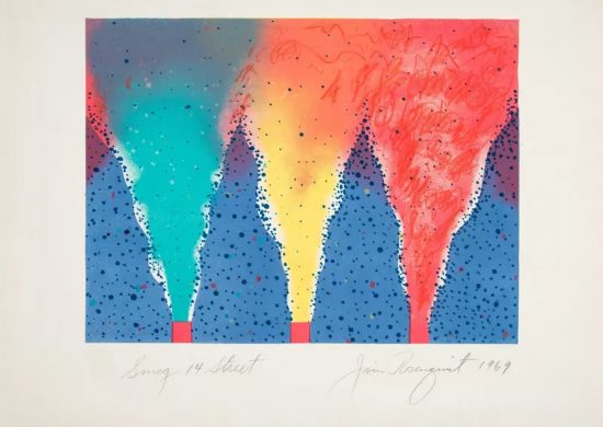 James Rosenquist Lithograph, Smog 14 Street, 1969