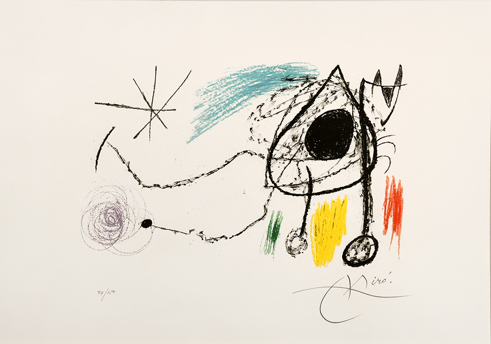 Joan Miró, Sobreteixims i escultures (Textiles and Sculptures), 1972