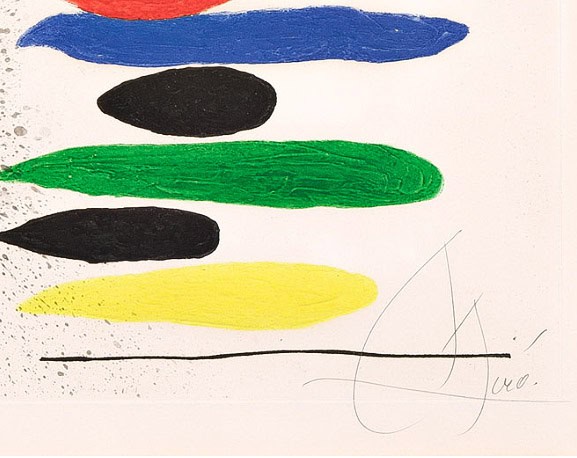 Lot - L'Attrape-Soleil 1975 Litho by Joan Miro