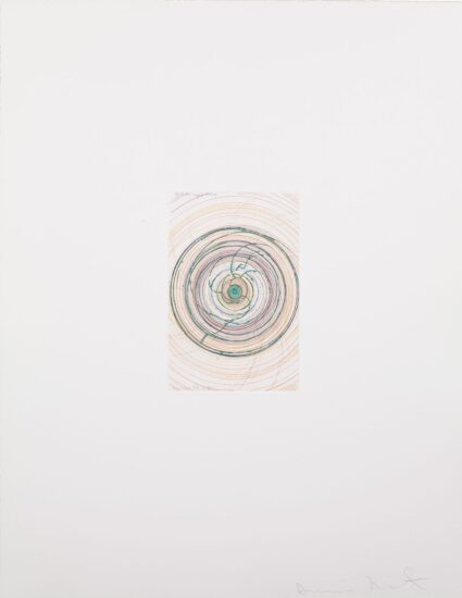 Damien Hirst Etching, Spin Me Right Round, 2002