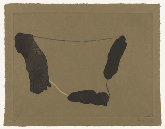 Helen Frankenthaler Etching and Aquatint, Connected by Joy, 1969-73