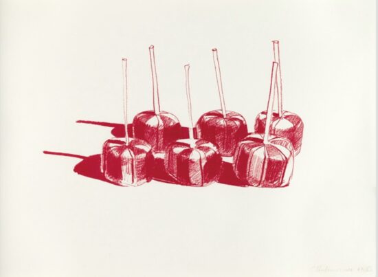 Wayne Thiebaud Lithograph, Suckers State II, 1968