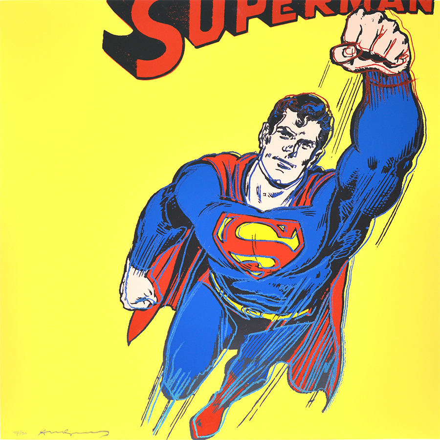 Andy Warhol Superman (image 1)