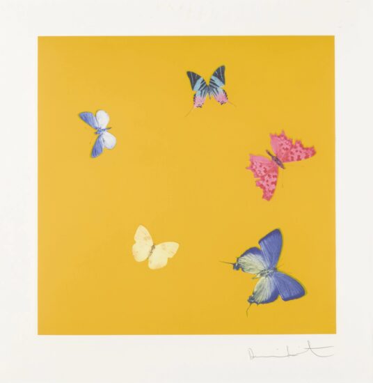 Damien Hirst Etching, Sweet Disorder, 2013